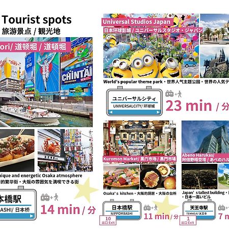Bijou Suites Fuku โอซาก้า ภายนอก รูปภาพ